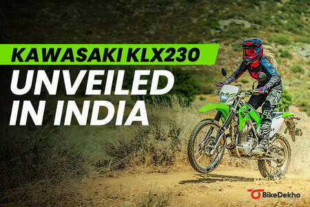 BREAKING: Kawasaki KLX230 Unveiled in India