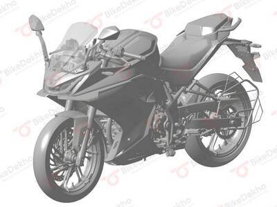 Hero Patent Image Leaked: New Karizma XMR 400?