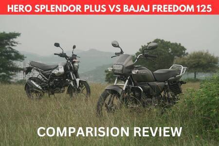 Hero Splendor Plus XTEC 2.0 vs Bajaj Freedom 125 CNG Bike: Comparison Review