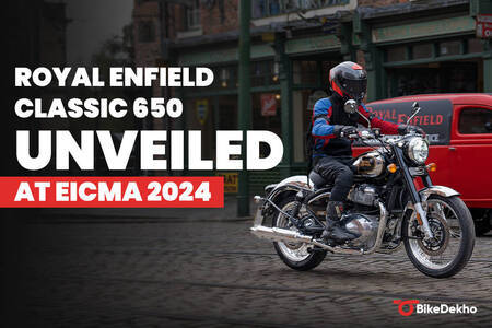 All-new Royal Enfield Classic 650 Showcased at EICMA 2024