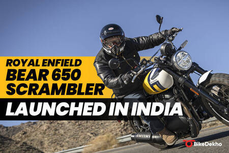 BREAKING: Royal Enfield Bear 650 Launched