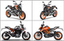 KTM 125 Duke, 200 Duke, 250 Duke, 390 Duke Family Explained
