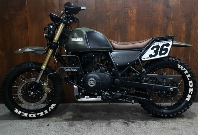 royal enfield himalayan custom