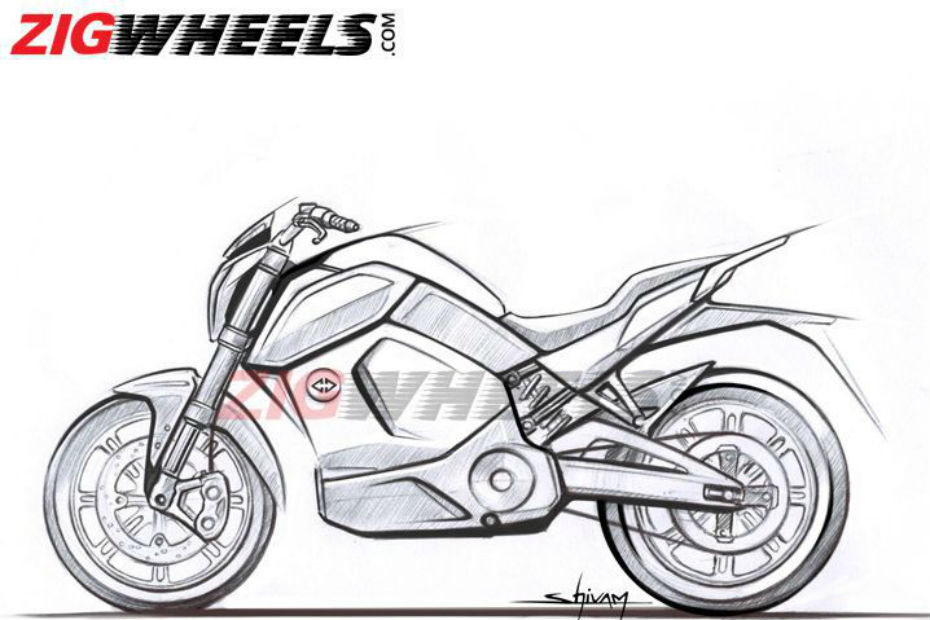 Bike Pencil Sketch by Vicky Kumar - Desi Painters