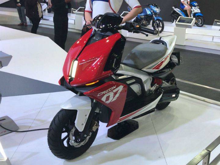 new tvs electric scooter