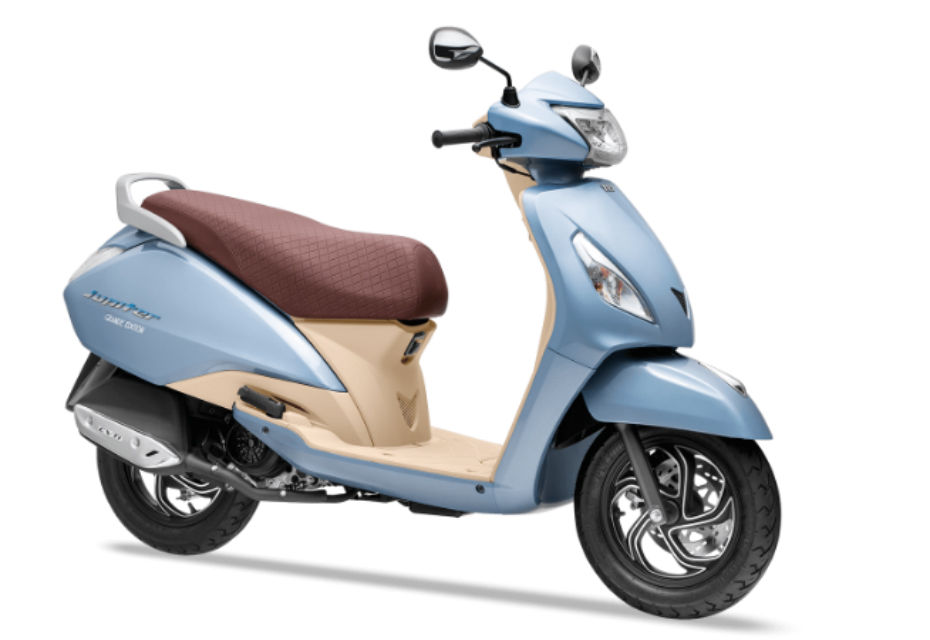 TVS Jupiter Grande Edition With Bluetooth Connectivity Launched 