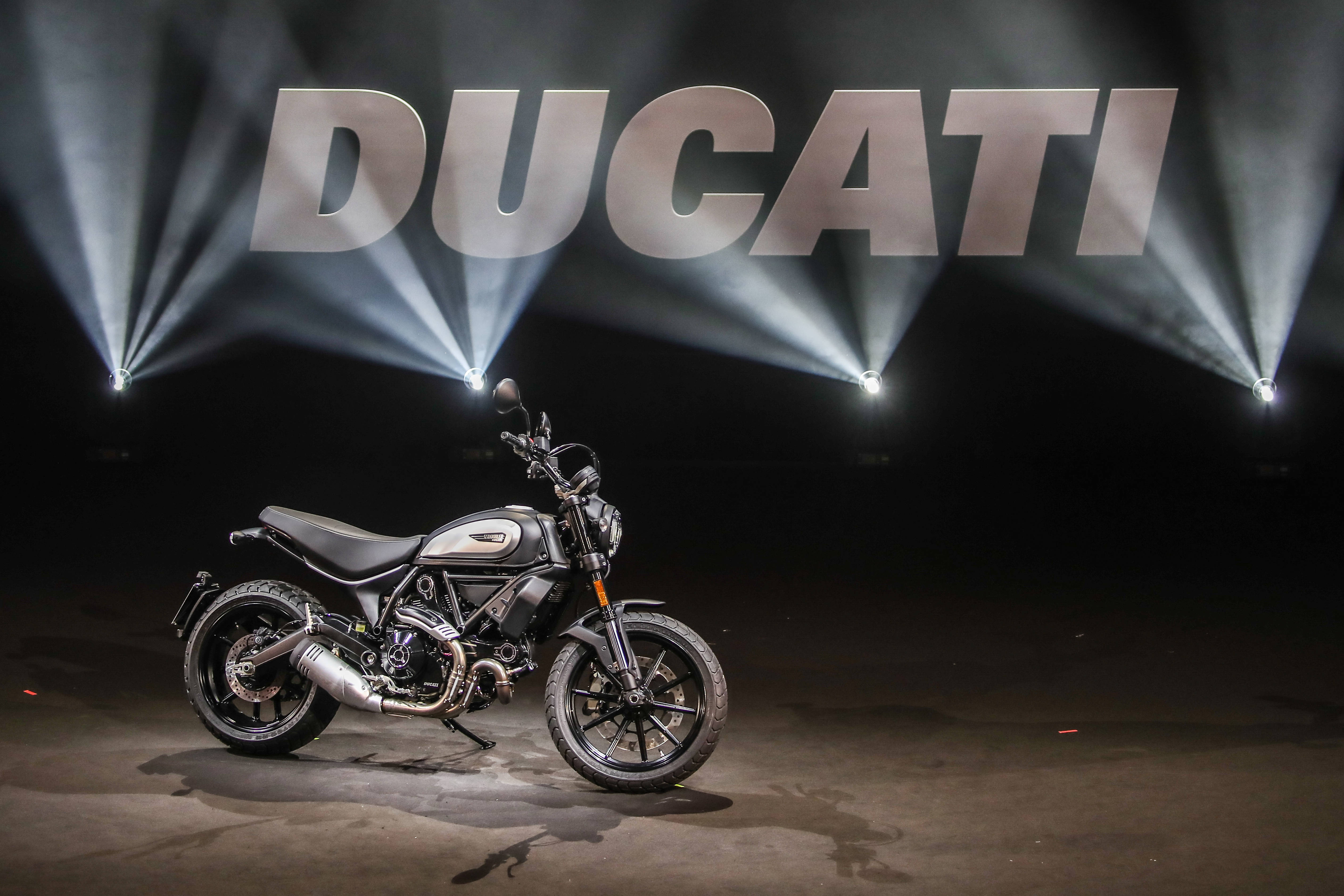 Ducati Scrambler Icon Dark Showcased At Ducati World Premiere Bikedekho