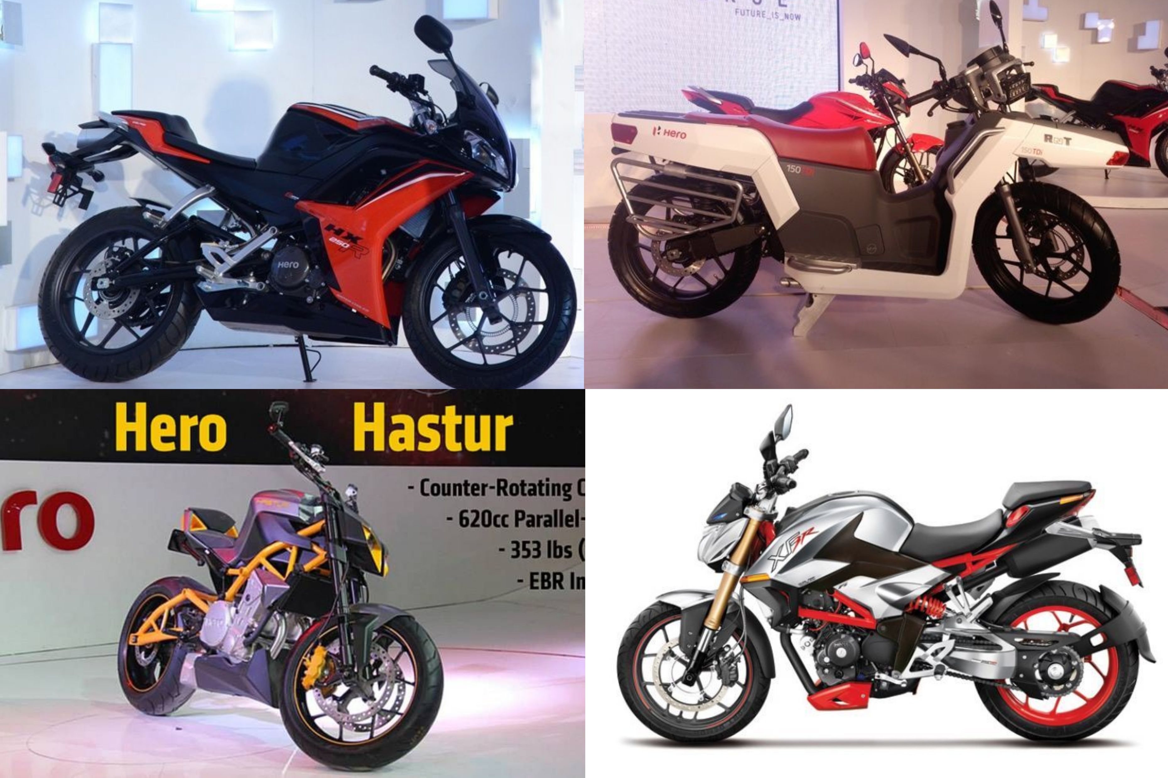 hero upcoming bikes