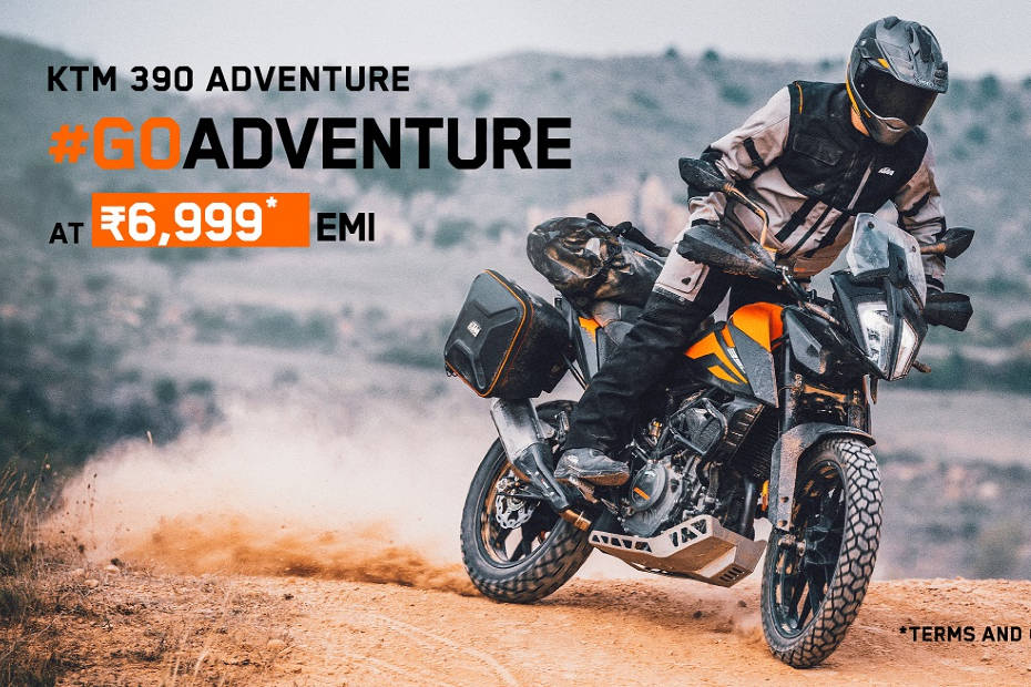 390 adventure on road price