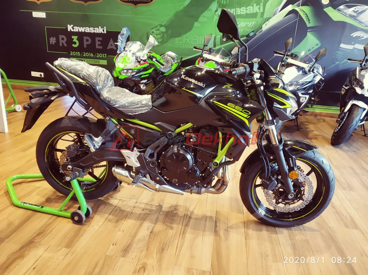 kawasaki z650 on road price