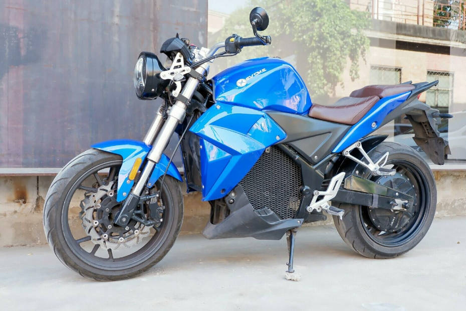 Evoke Urban Classic Electric Motorcycle Spotted In India Could Be