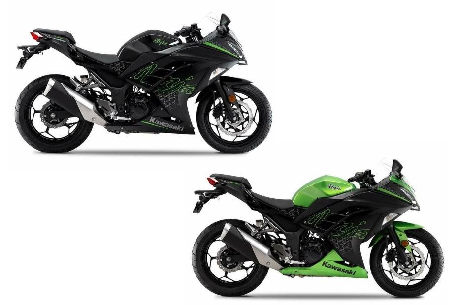 BS6 Kawasaki Ninja 300 Gets Two New Colours BikeDekho