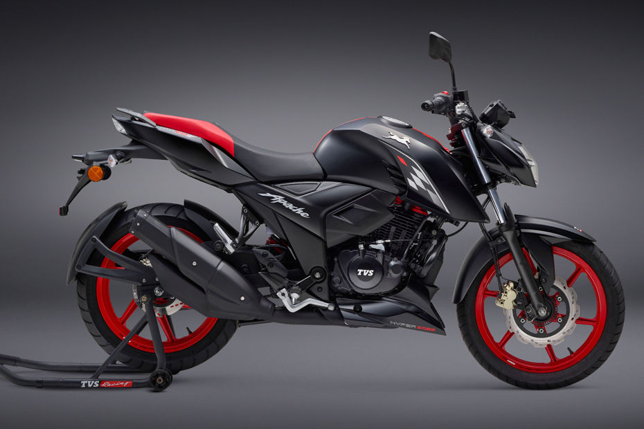 22 Tvs Apache Rtr 160 4v Launched With Ride Modes At Rs 1 15 Lakh Bikedekho