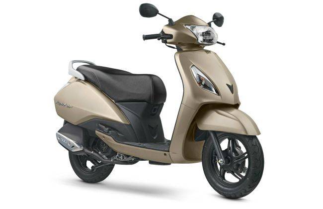 Tvs jupiter outlet scooty rate