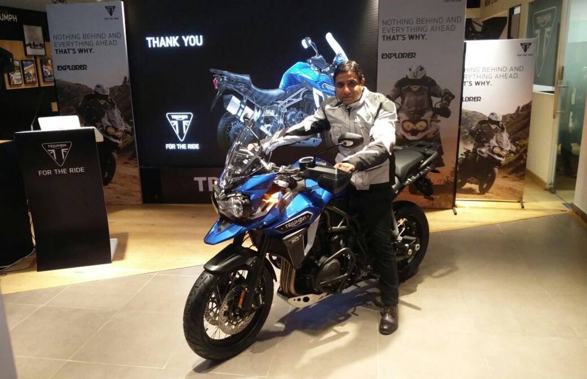 Triumph Tiger Explorer XCx Launched At Rs 18.75 Lakh (ex-showroom, pan India) Triumph Tiger Explorer XCx Launched At Rs 18.75 Lakh (ex-showroom, pan India)