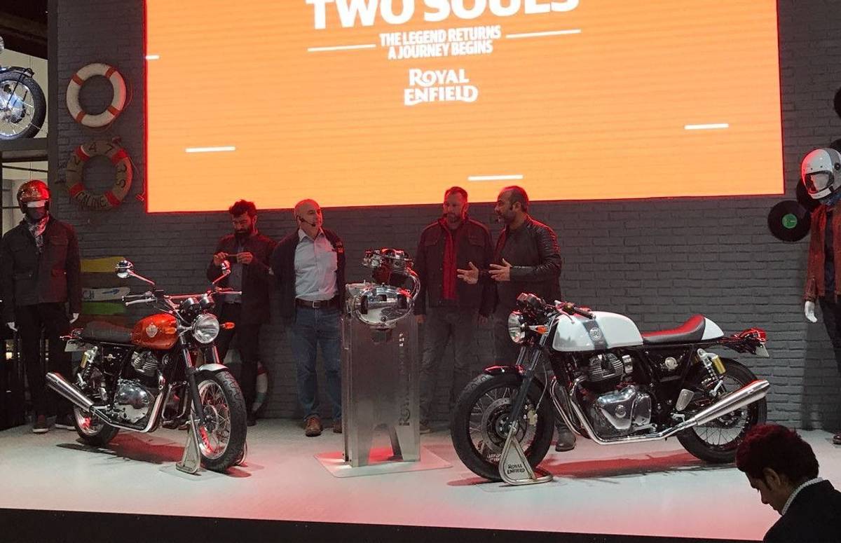 Royal Enfield Unveils Interceptor And Continental GT 650 Royal Enfield Unveils Interceptor And Continental GT 650