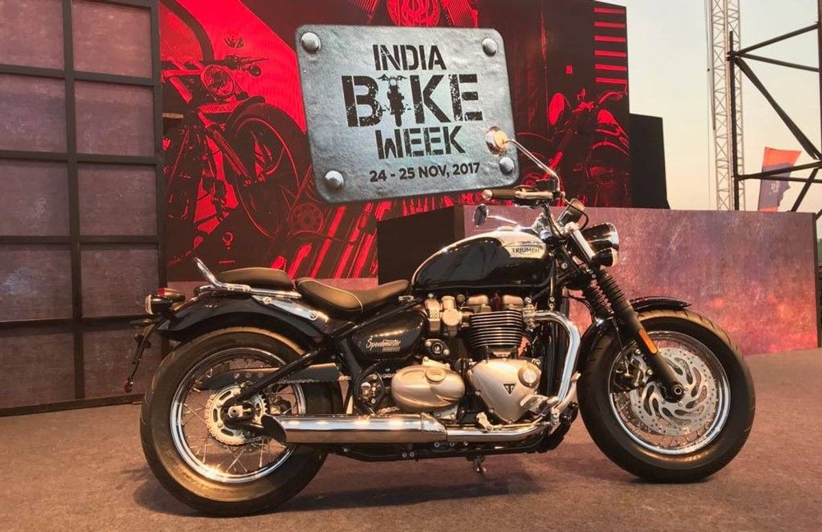 Triumph Motorcycles Unveils Bonneville Speedmaster At IBW Triumph Motorcycles Unveils Bonneville Speedmaster At IBW