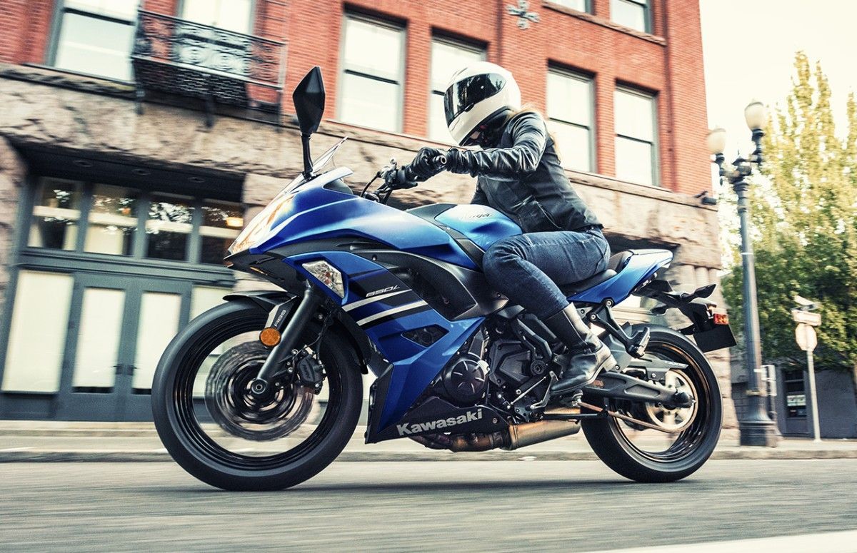 Kawasaki Launches Ninja 650 ABS In New Blue Colour Kawasaki Launches Ninja 650 ABS In New Blue Colour