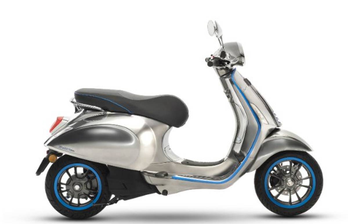 Piaggio Vespa Electric Makes India Debut At Auto Expo 2018 Piaggio Vespa Electric Makes India Debut At Auto Expo 2018