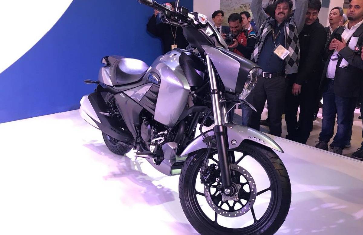 Suzuki unveils Fuel Injected Intruder 150 Fi At Auto Expo 2018 Suzuki unveils Fuel Injected Intruder 150 Fi At Auto Expo 2018