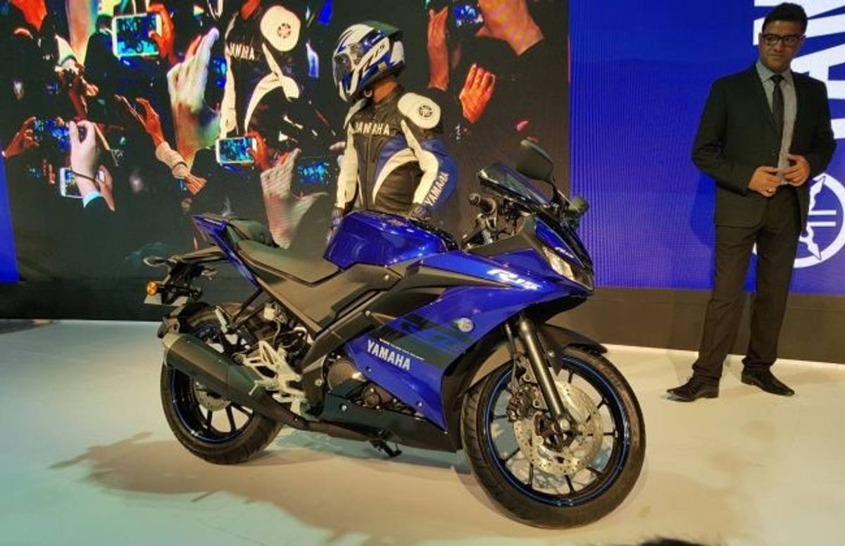 Yamaha YZF-R15 v3.0 Launched At Auto Expo 2018 Yamaha YZF-R15 v3.0 Launched At Auto Expo 2018