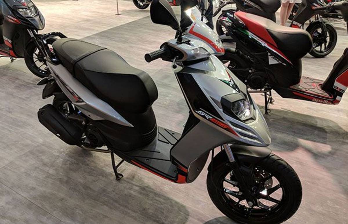 Aprilia Launches SR 125 At Auto Expo 2018 Aprilia Launches SR 125 At Auto Expo 2018