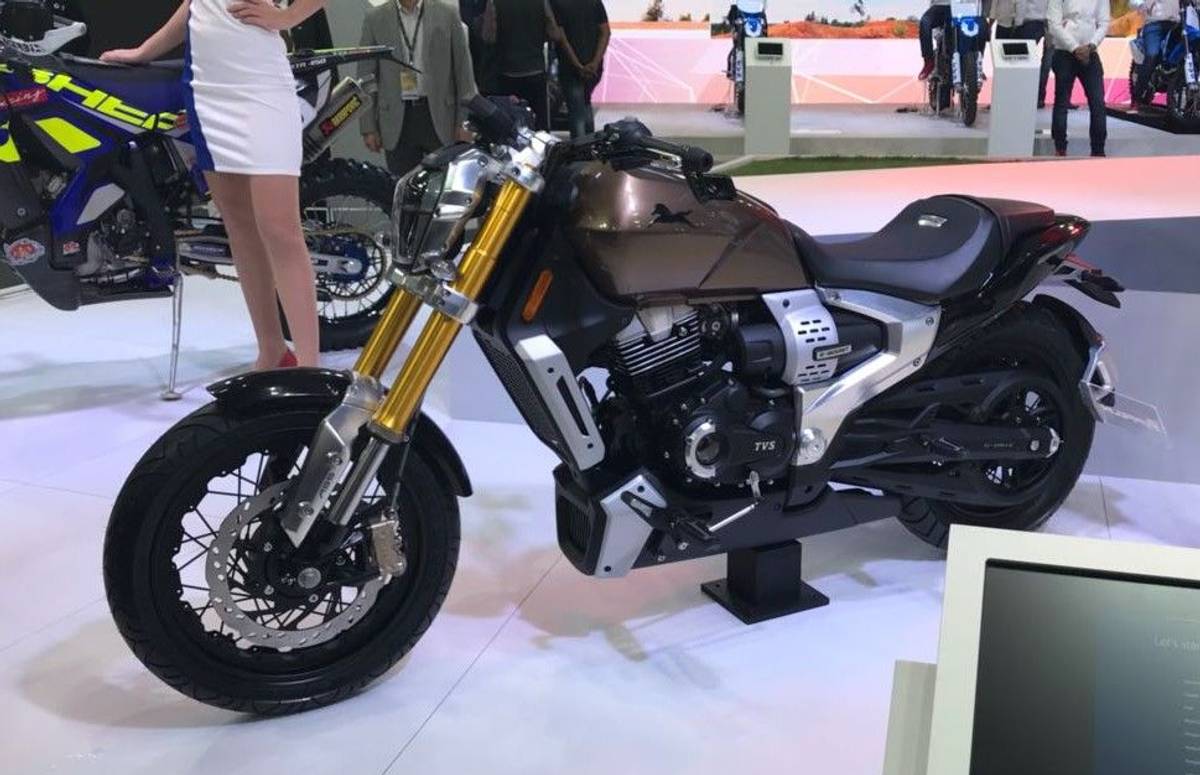 TVS Unveils Zeppelin Concept At Auto Expo 2018 TVS Unveils Zeppelin Concept At Auto Expo 2018