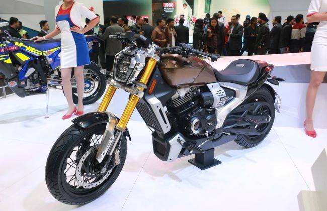 Tvs zeppelin 2024 new bike