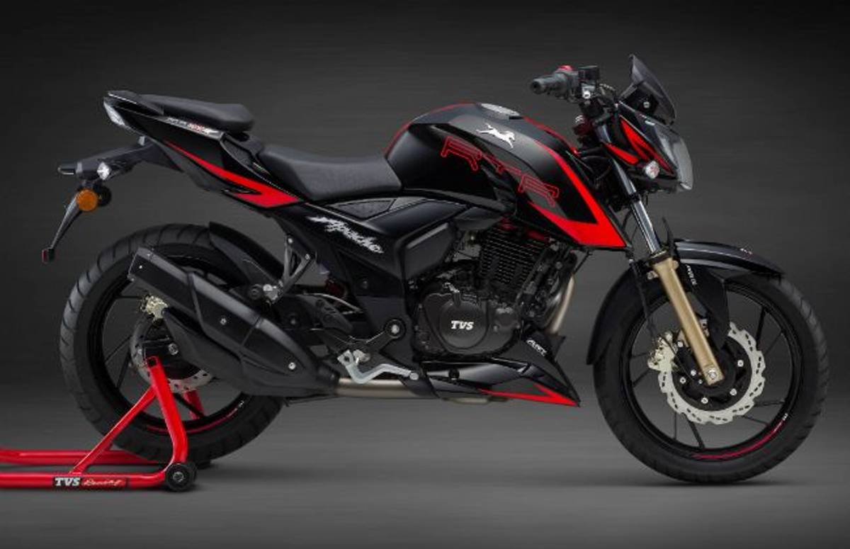 TVS Launches 2018 Apache RTR 200 4V TVS Launches 2018 Apache RTR 200 4V