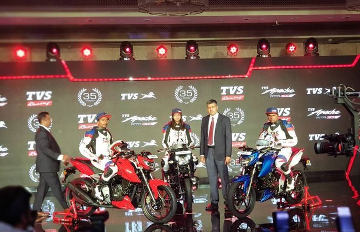 2018 TVS Apache RTR 160 Launched 2018 TVS Apache RTR 160 Launched