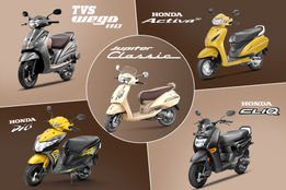 Honda Activa 5g Vs Tvs Jupiter Classic Vs Tvs Wego Vs Honda Dio Vs Honda Cliq Real World Highway Mileage Comparison