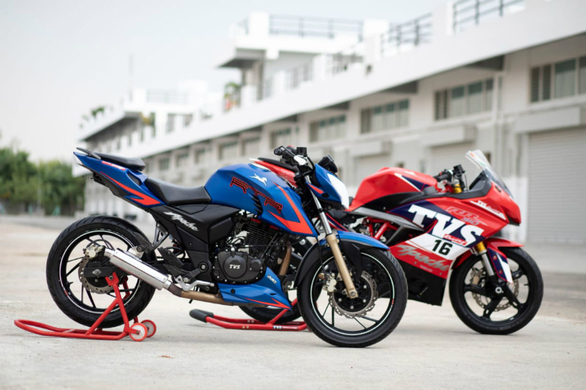 TVS To Debut Race-spec Apache RR310 And TVS Apache RTR 2004V Race Edition 2.0 TVS To Debut Race-spec Apache RR310 And TVS Apache RTR 2004V Race Edition 2.0