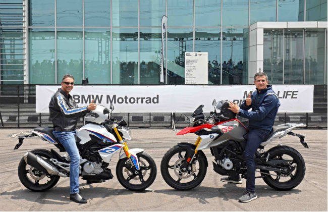 Bmw 310 r discount on road price