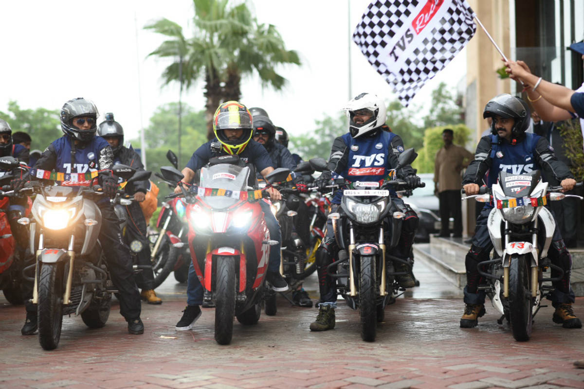 TVS AOG Flags Off ‘Race To The Clouds’ TVS AOG Flags Off ‘Race To The Clouds’