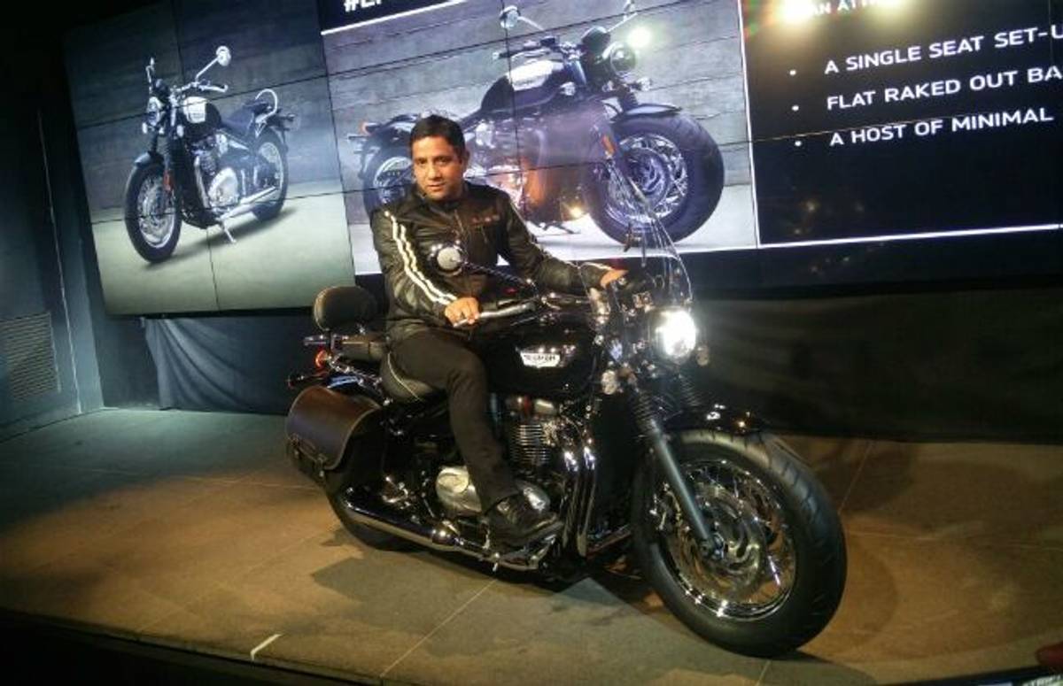 Vimal Sumbly Resigns From Triumph Motorcycles India Vimal Sumbly Resigns From Triumph Motorcycles India