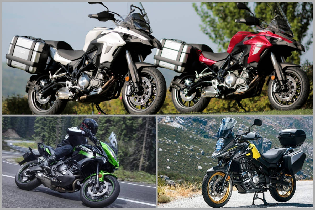 Benelli TRK 502 vs Kawasaki Versys 650 vs Suzuki V-Strom 650XT: Spec Comparison Benelli TRK 502 vs Kawasaki Versys 650 vs Suzuki V-Strom 650XT: Spec Comparison