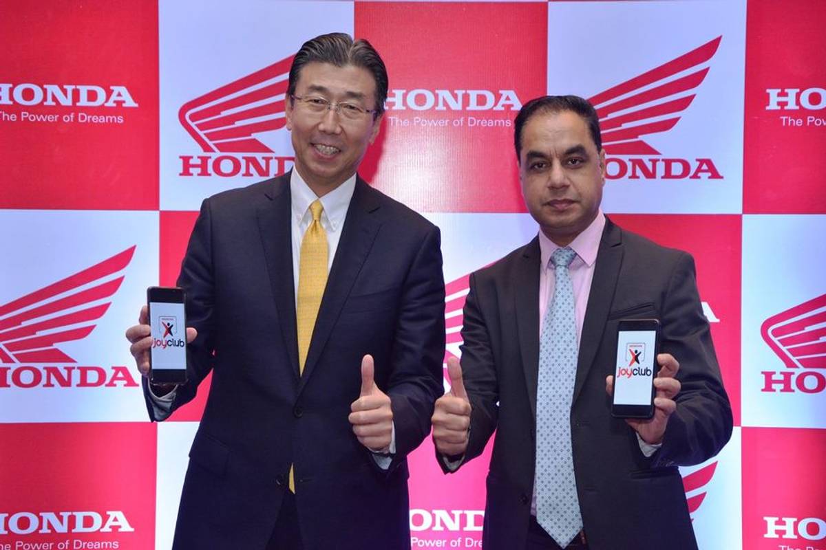 Honda 2Wheelers India Launches Honda Joy Club Honda 2Wheelers India Launches Honda Joy Club