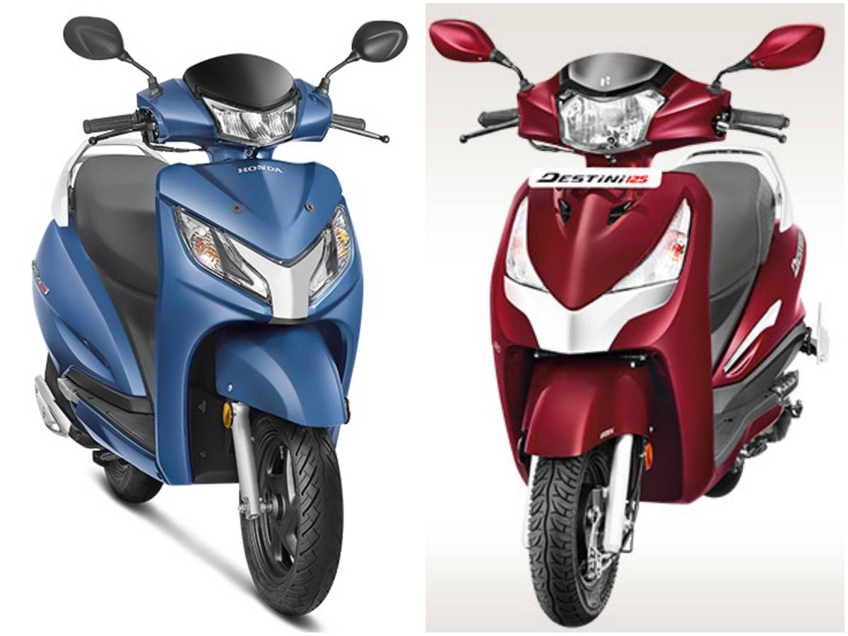  Hero Destini 125 vs Honda Activa 125 - Spec Comparison Hero Destini 125 vs Honda Activa 125 - Spec Comparison