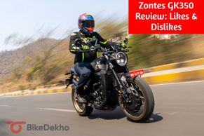 Zontes GK350 Road Test Review: 2 Likes And 3 Dislikes