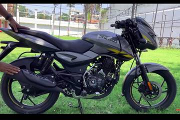 Bajaj Pulsar 125 Neon Silver (Single seat) Colour, Pulsar 125