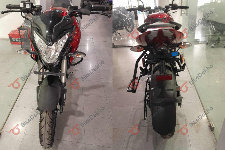 Ns 200 red colour deals bike price