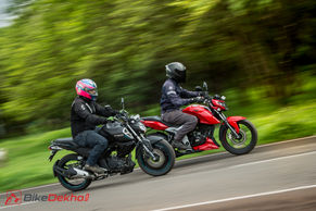 Yamaha FZS-Fi vs TVS Apache RTR 160 4V: Road Test Comparison Yamaha FZS-Fi vs TVS Apache RTR 160 4V: Road Test Comparison