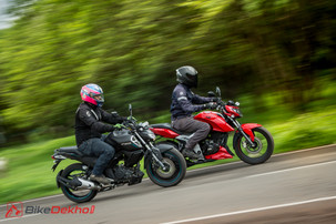 Yamaha FZS-Fi vs TVS Apache RTR 160 4V: Road Test Comparison