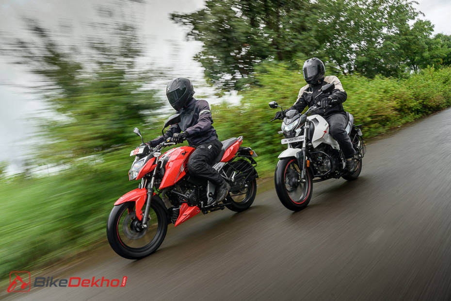 Hero Xtreme 160r Vs Tvs Apache Rtr 160 4v Bs6 Comparison Review Bikedekho