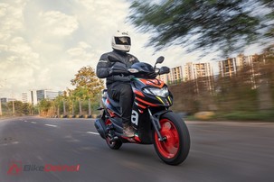 Updated Aprilia SR 160 Race: Road Test Review Updated Aprilia SR 160 Race: Road Test Review