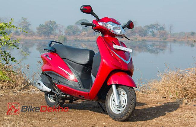 Hero Duet Road Test Review Bikedekho