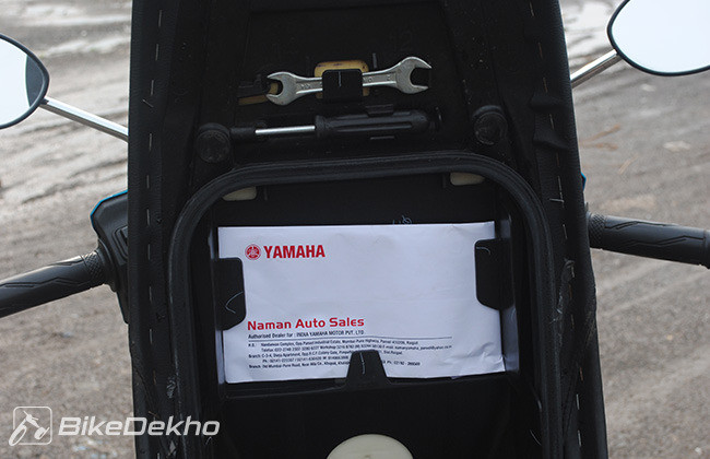 yamaha fascino on the road price