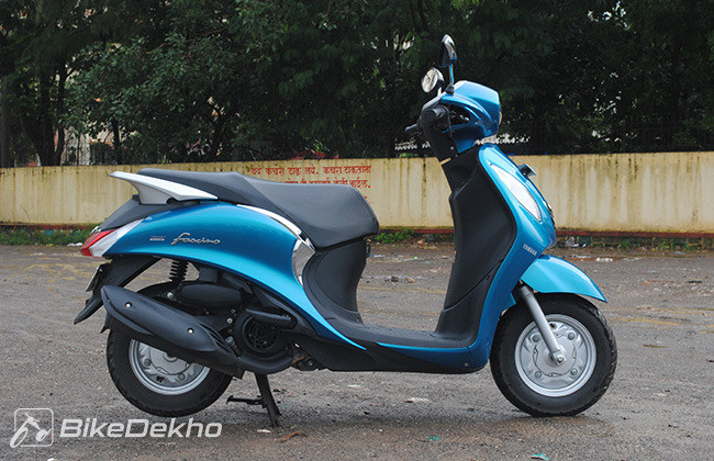 yamaha fascino on the road price
