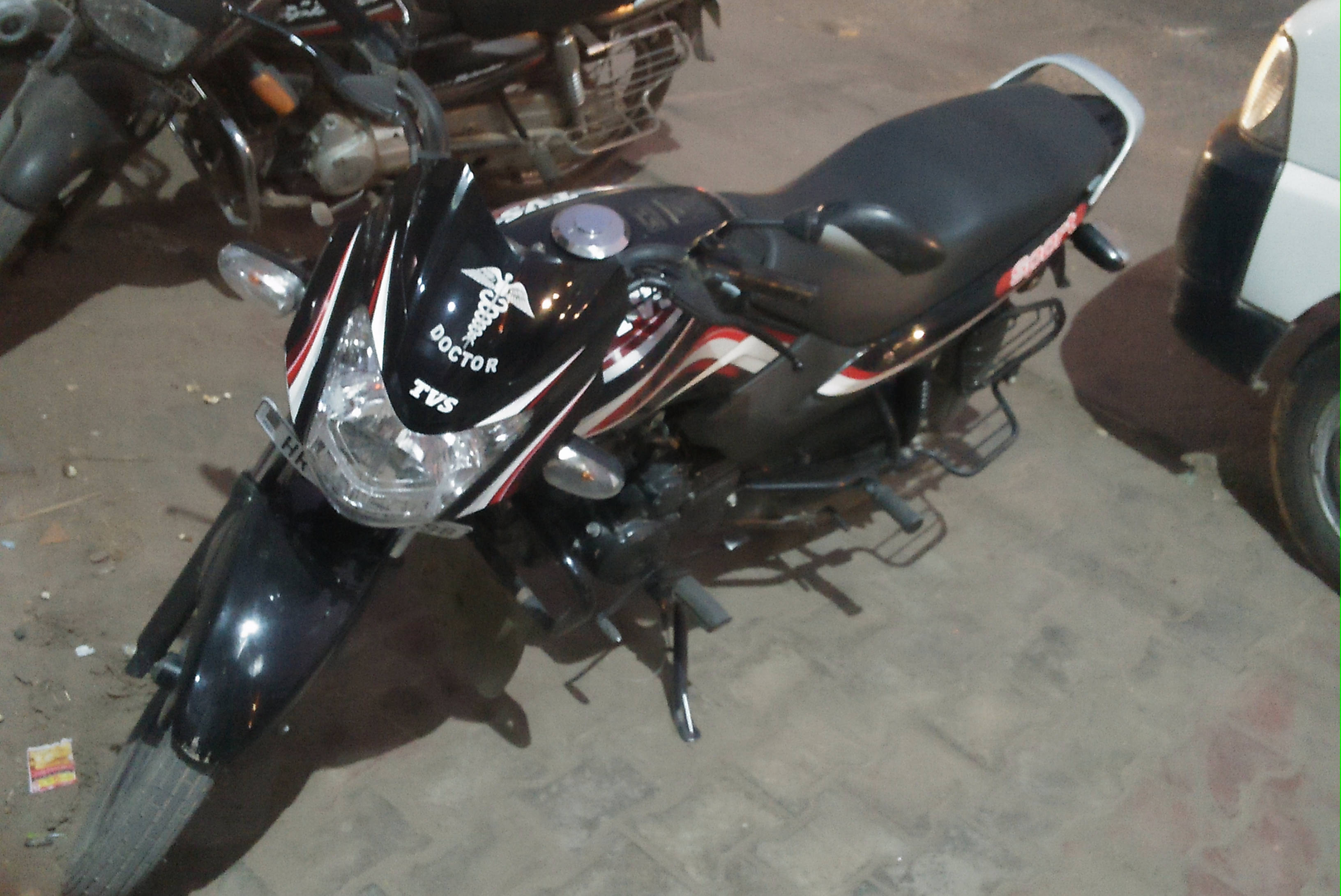 tvs sport petrol tank price