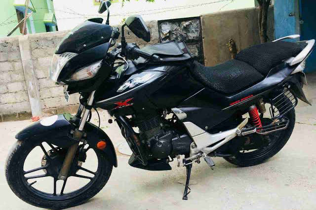 hero honda cbz xtreme self start price